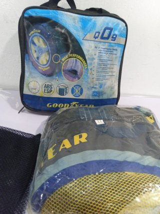 Cadenas de nieve textiles Goodyear