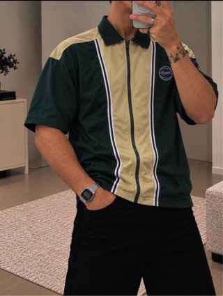 Camiseta Polo Nike con Cremallera