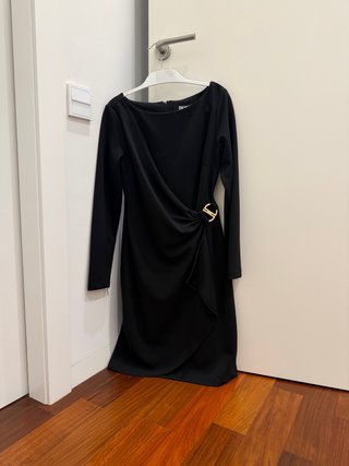 Vestido Negro DKNY Talla 36