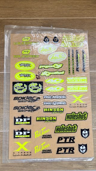 Set de Pegatinas Motocross y Quad 3M