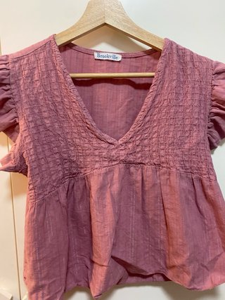 Blusa Rosa Brookville Talla Única