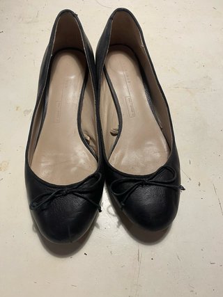 Bailarinas piel Negras Zara Talla 38