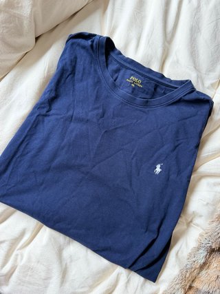 Camiseta Manga Larga Polo Ralph Lauren Azul