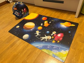 Puzzle Infantil Gigante. Espacial Janod