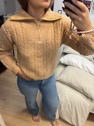 Jersey de punto Mango con cremallera