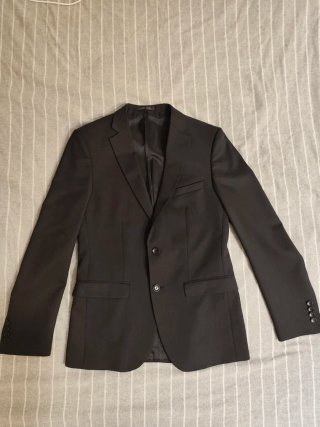 Americana Negra Zara Talla 46