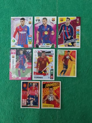Lote cartas de Ferran Torres FC Barcelona