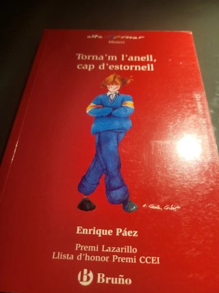 Libro Torna'm l'anell, cap d'estornell