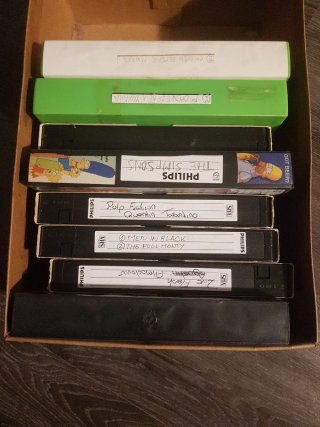 Pack de 8 cintas VHS