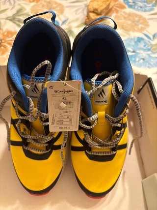 Zapatillas Mountain Amarillas Talla 43