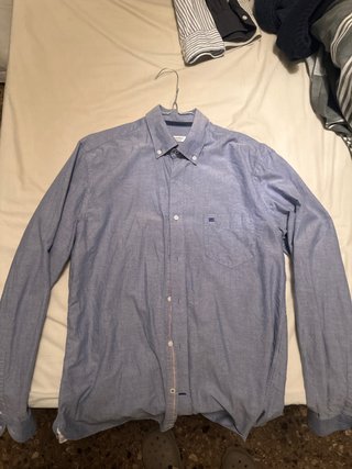 Camisa Pedro del Hierro Azul Talla M