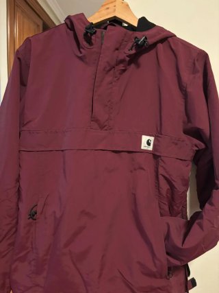 Chaqueta Cortavientos Carhartt granate