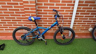 Bicicleta Infantil Btwin Azul
