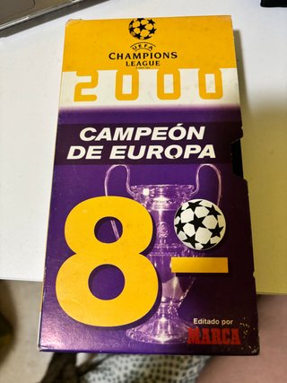 Cinta VHS Real Madrid Octava Copa de Europa