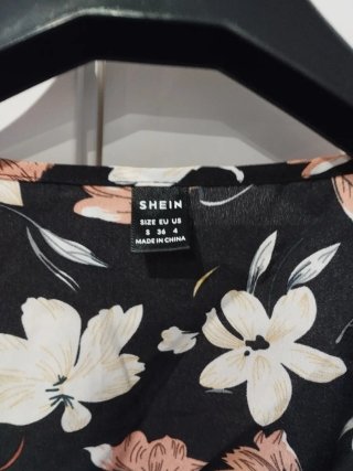 Vestido Shein Estampado Floral Talla S