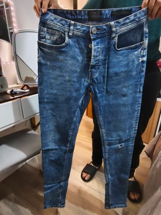 2 Pantalones Skinny Hombre