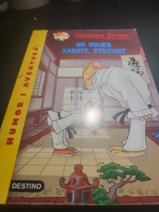Libro Geronimo Stilton: No volies karate?