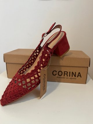 Zapatos Corina Rojos