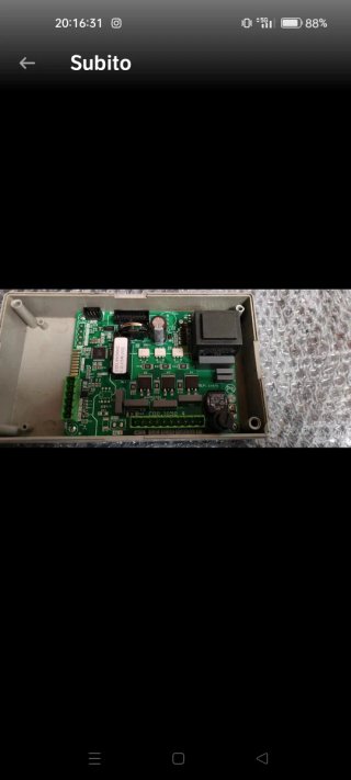 Vulcania - Scheda elettronica stufa a pellet