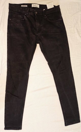 Vaqueros negros Pull&Bear super skinny
