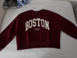 Sudadera Roja Boston Midwest Sports Club