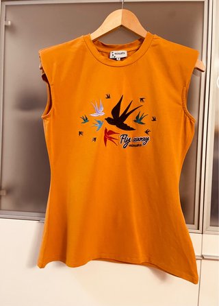 Camiseta Minueto Naranja Talla S