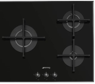 Placa de gas Smeg de 3 fuegos