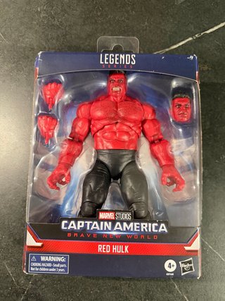 Figura Marvel Legends Red Hulk