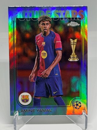 Lamine Yamal Future Stars Refractor Topps Chrome