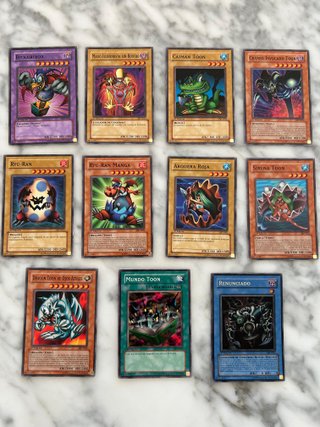 Lote 10 Cartas Yu-Gi-Oh! Mazo de Pegaso