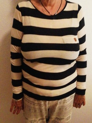 Camiseta de rayas Massimo Dutti