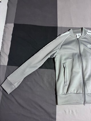 Chaqueta Chándal adidas Gris