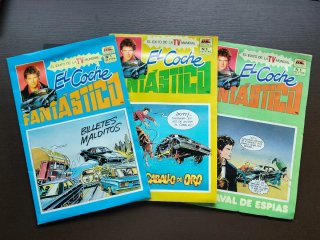 LOTE PACK TEBEOS COMICS EL COCHE FANTÁSTICO