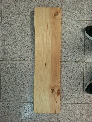Balda de madera de pino 800x250x40