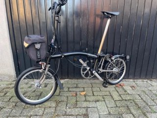 Bicicleta Dobrável Brompton C-Line Black Edition