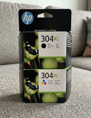 Cartuchos HP 304XL Negro y Color