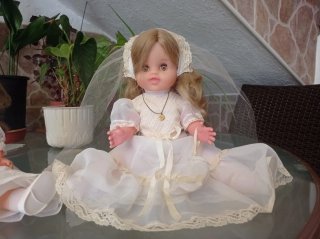 Muñeca de Comunión Vintage