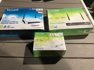 Lote de 3 Dispositivos de Red TP-Link