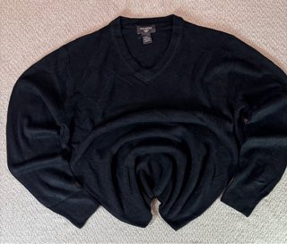 Jersey Dockers Negro Cuello Pico Talla l