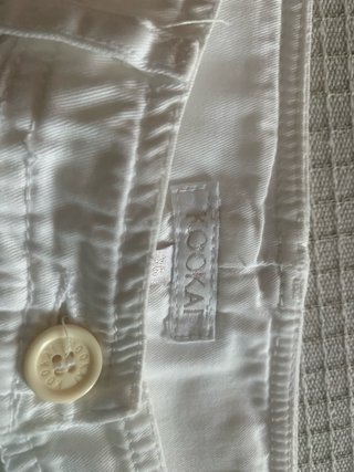 Falda corta blanca Kookai