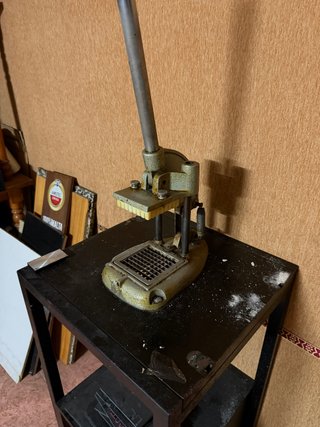 Cortador de patatas fritas manual de palanca