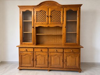 Mueble Provenzal con Vitrinas