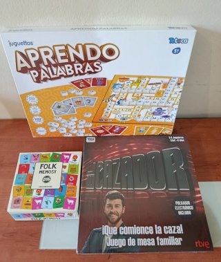 Lote de 3 Juegos de Mesa
