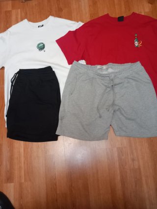 Pack 2 Camisetas y 2 Pantalones Cortos