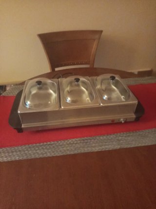 Calentador de Buffet Silvano 3 Servicios