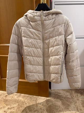 Plumífero Bershka Beige Talla XS