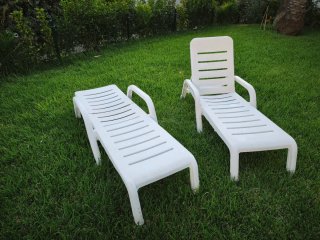 Set de 2 Hamacas Blancas