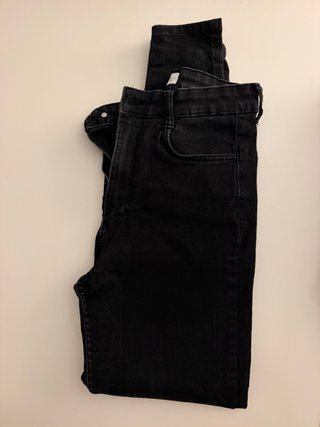 Pantalones Vaqueros Negros ajustados