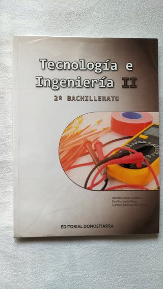 Tecnología e Ingeniería II, 2º Bachillerato