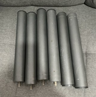 Set de 6 Patas para Somier 35 cm
